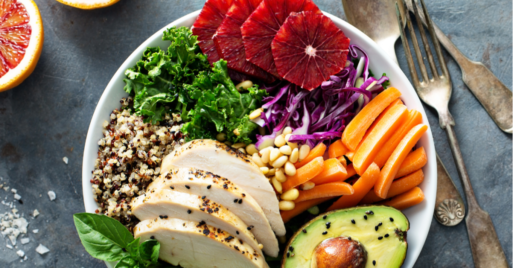 Healthy high protein meal helps with reversing aging